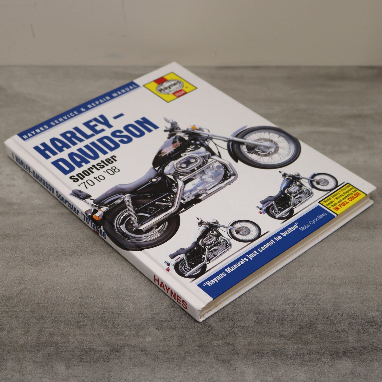 Harley Davidson Sportster '70-'08 Haynes Service Repair Motorcycle Manual Book