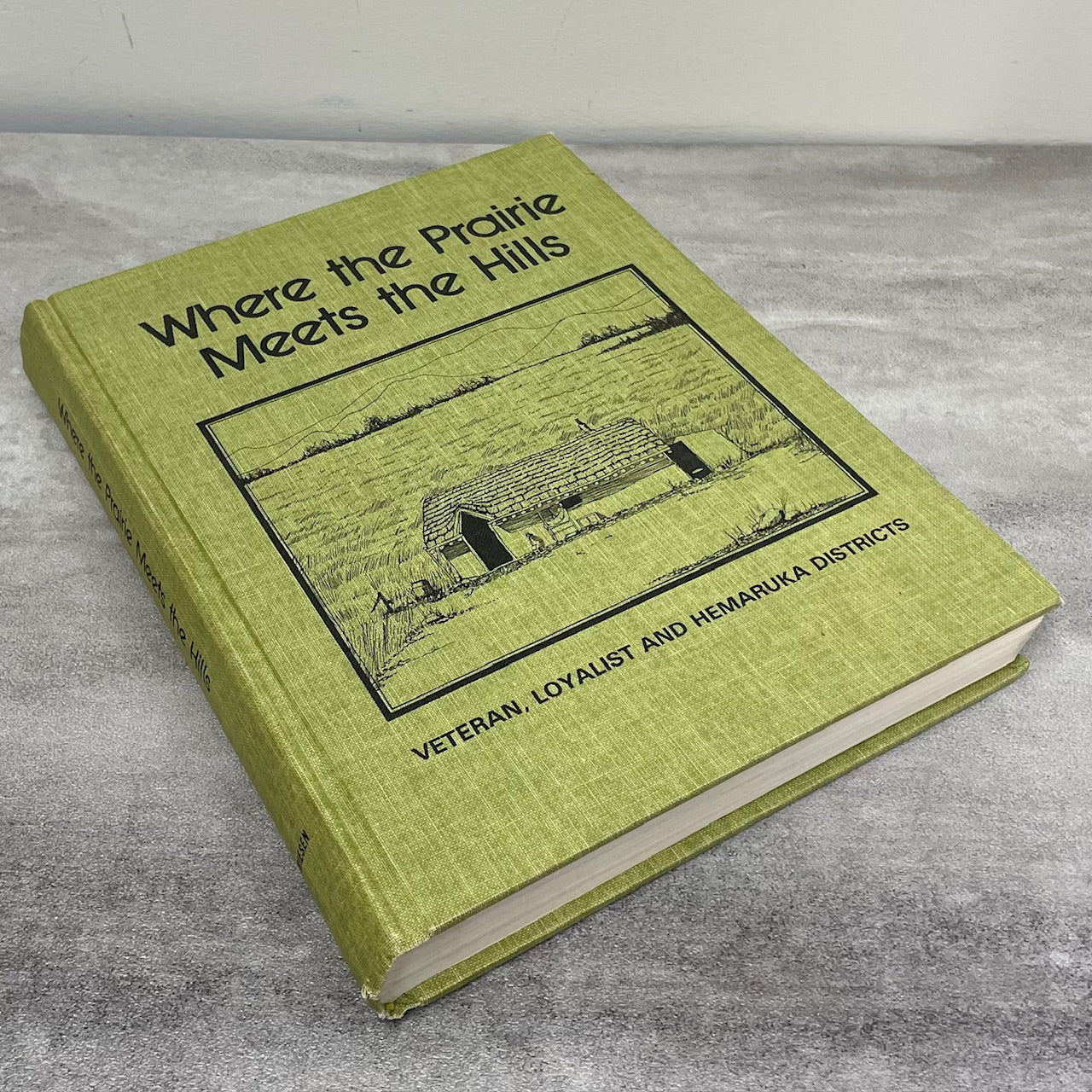 Where Prairie Meets Hills Veteran Loyalist Alberta Canada Canadian History Used Book