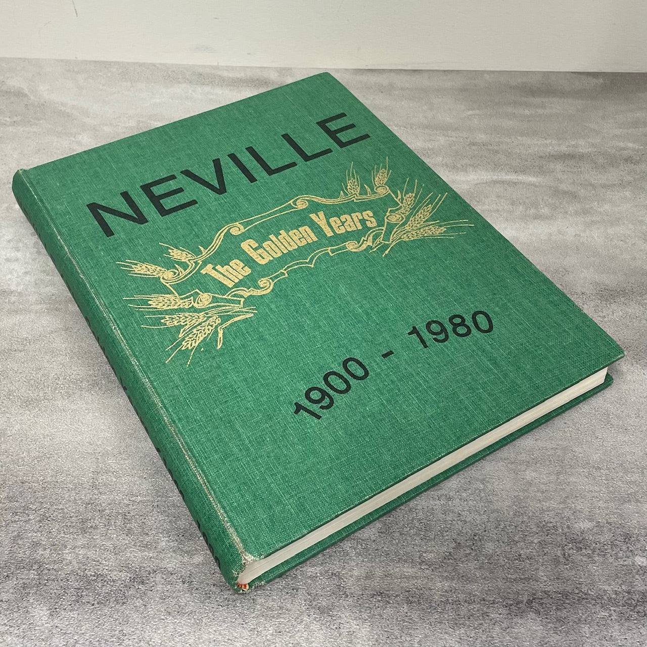 Neville Golden Years Saskatchewan Canada Sask Canadian History Used Book