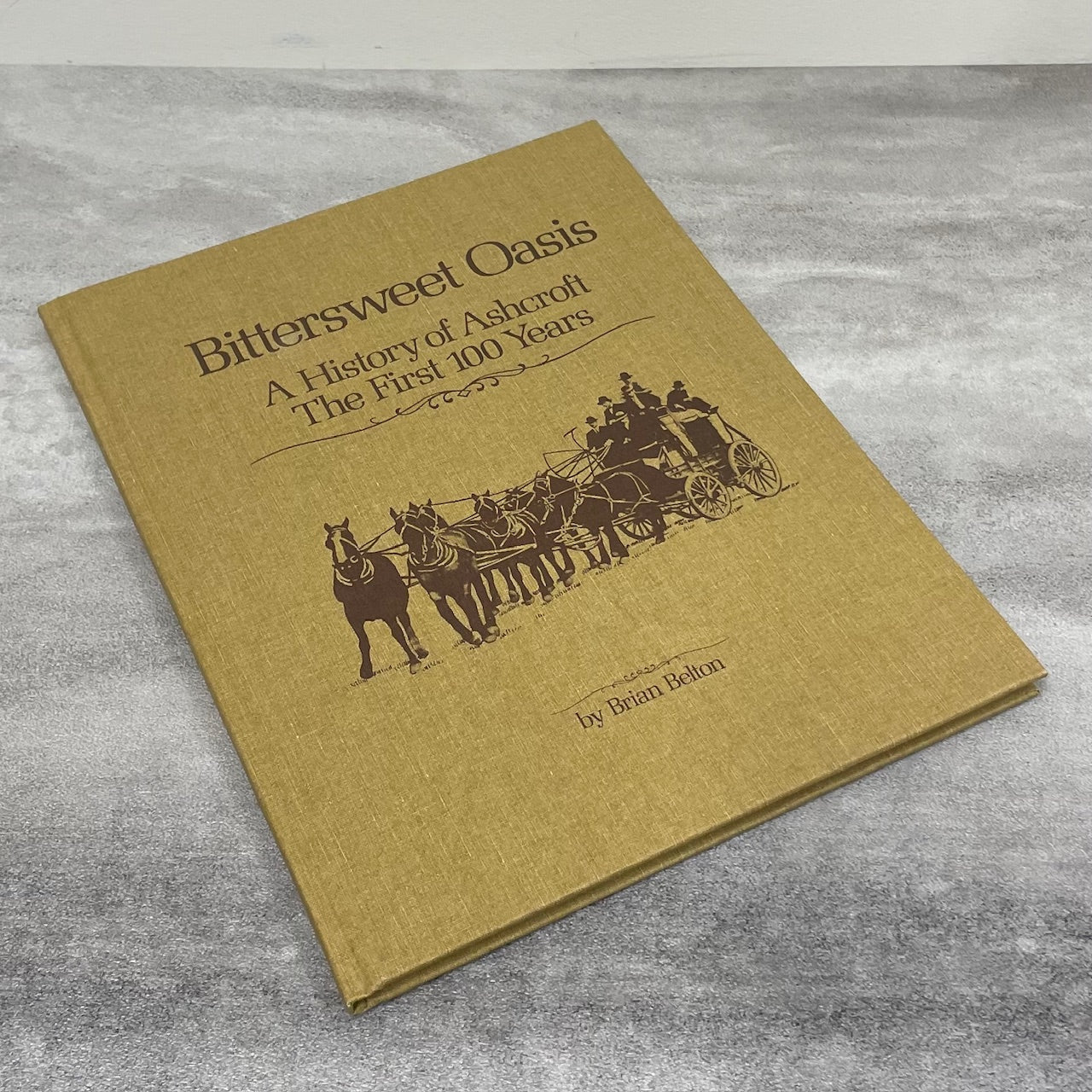 Bittersweet Oasis Ashcroft BC British Columbia Canada Canadian History Used Book