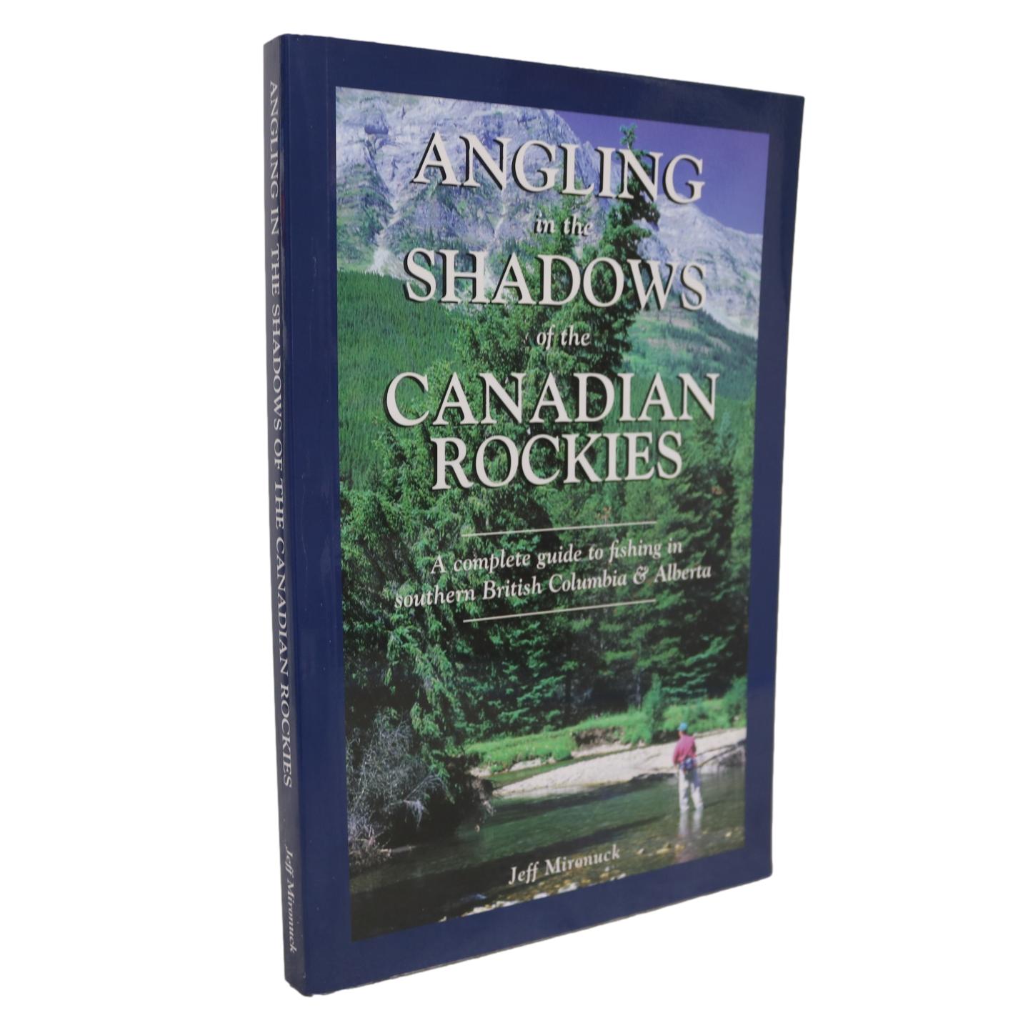 Angling Canadian Rockies BC Alberta Canada Fly Fishing Guide Fish Used Book