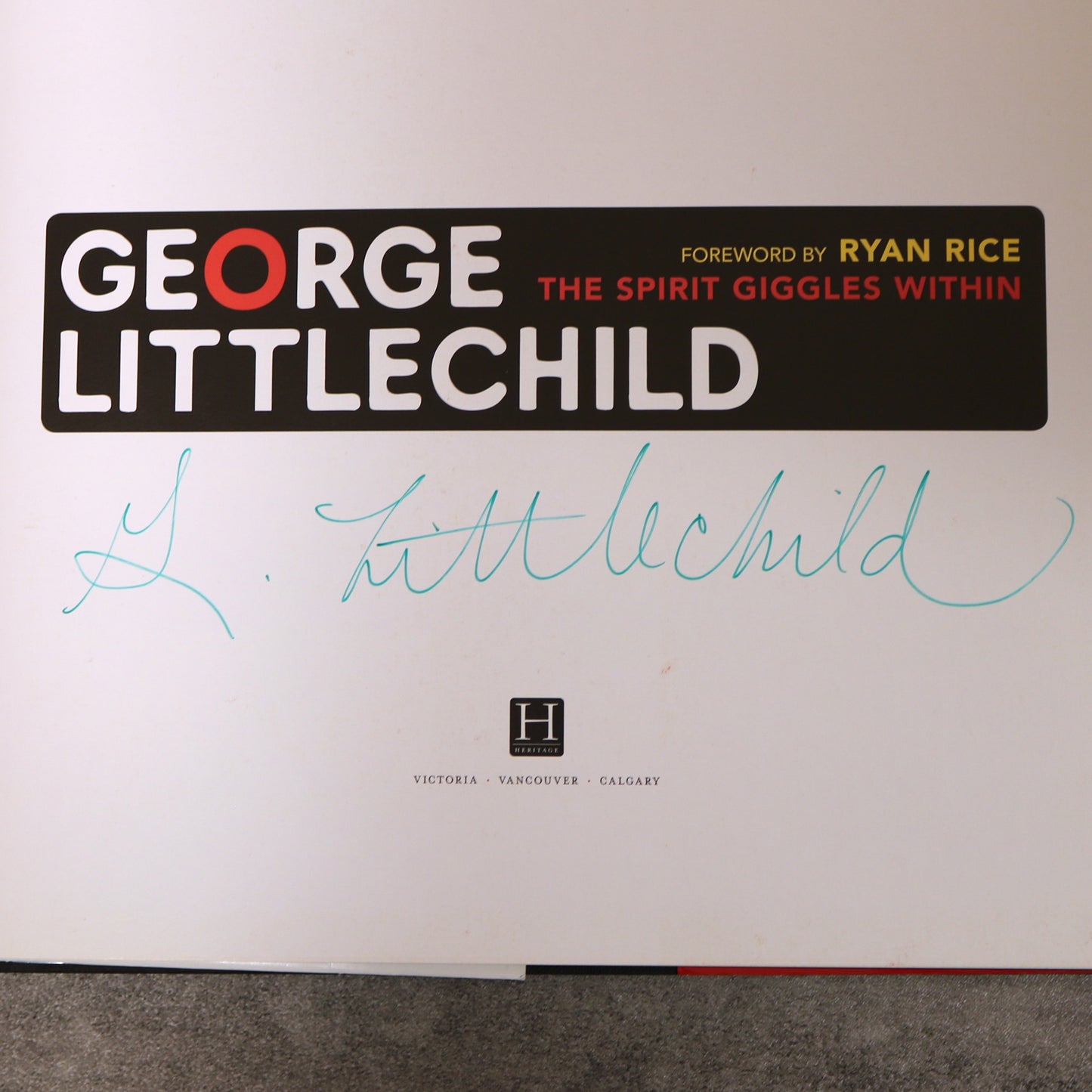 George Littlechild First Nations Canada Canadian Painting Painter Artist Art Signed Book