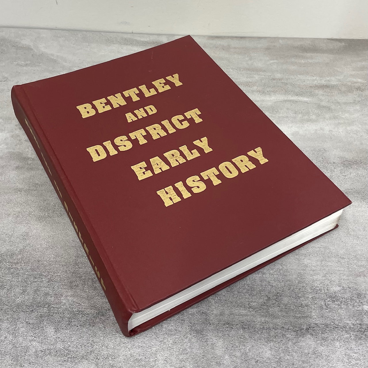 Bentley District Early Local History Lacombe County Alberta Canada Canadian Used Book