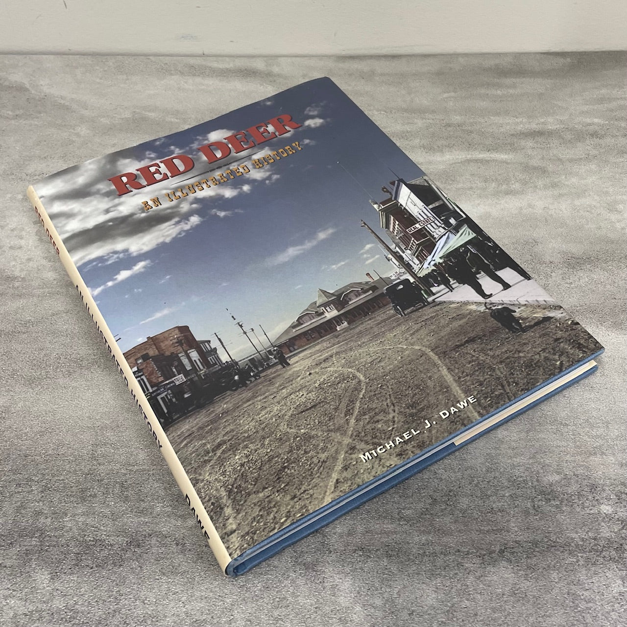 Red Deer Alberta Canada Canadian Illustrated Pictorial Local History Used Book