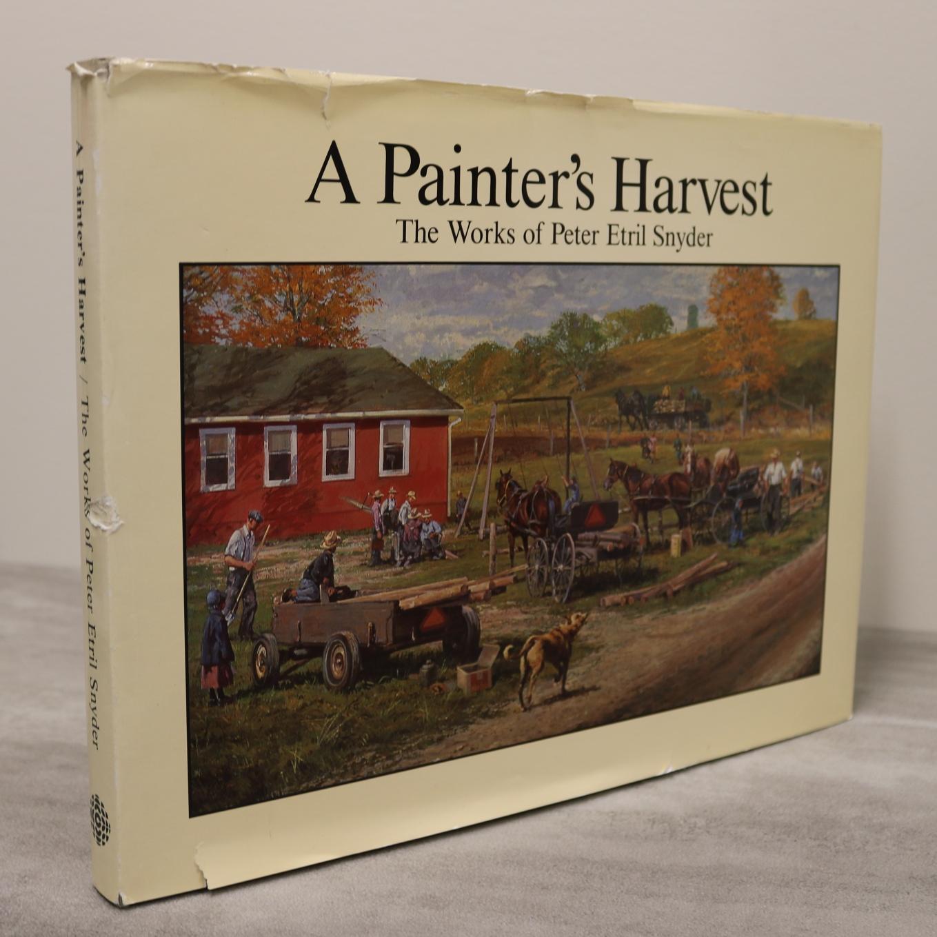 Painter's Harvest Peter Etril Snyder Canada Canadian Artist Paintings Art Used Book