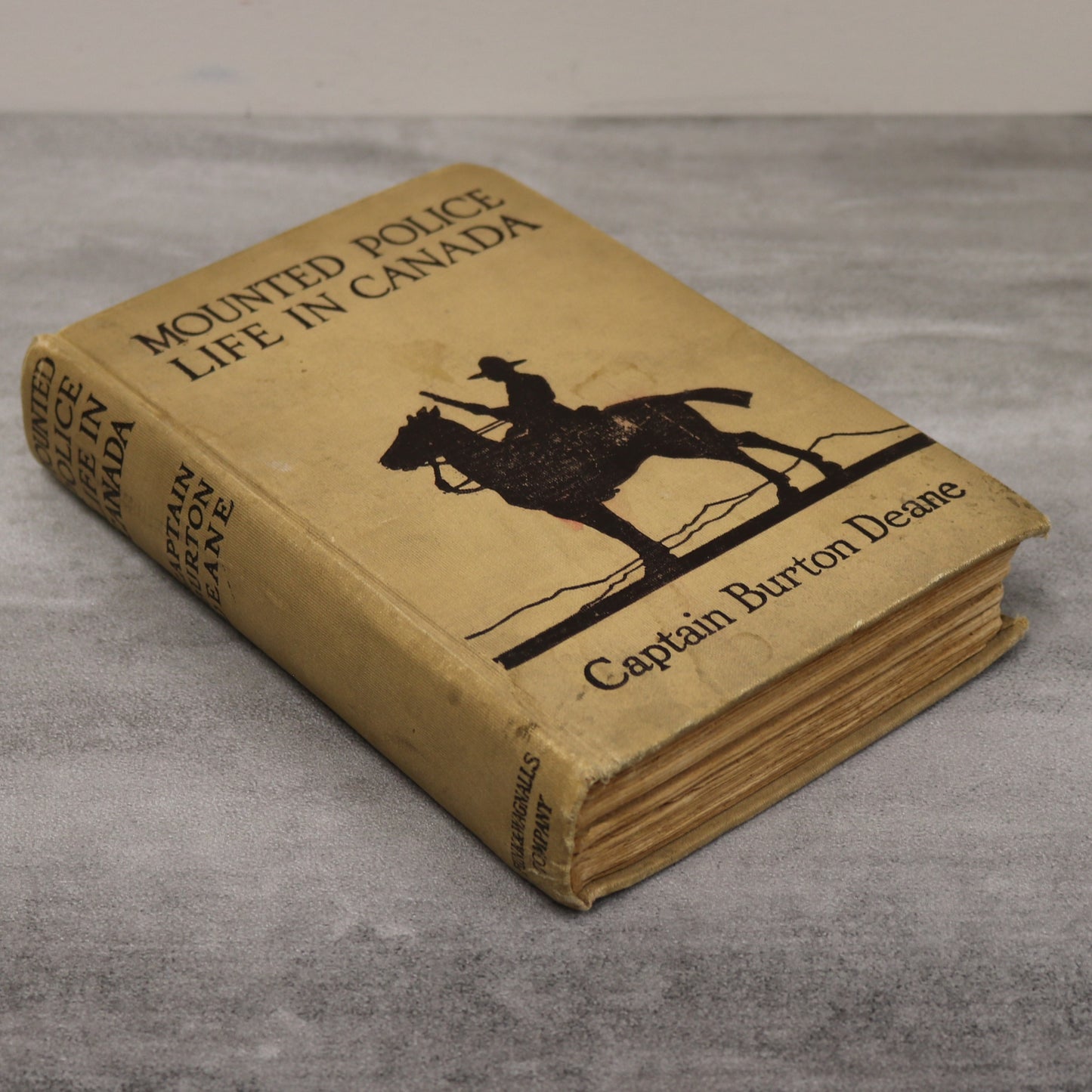 Mounted Police Life in Canada Calgary Royal Canadian History RCMP Used Book