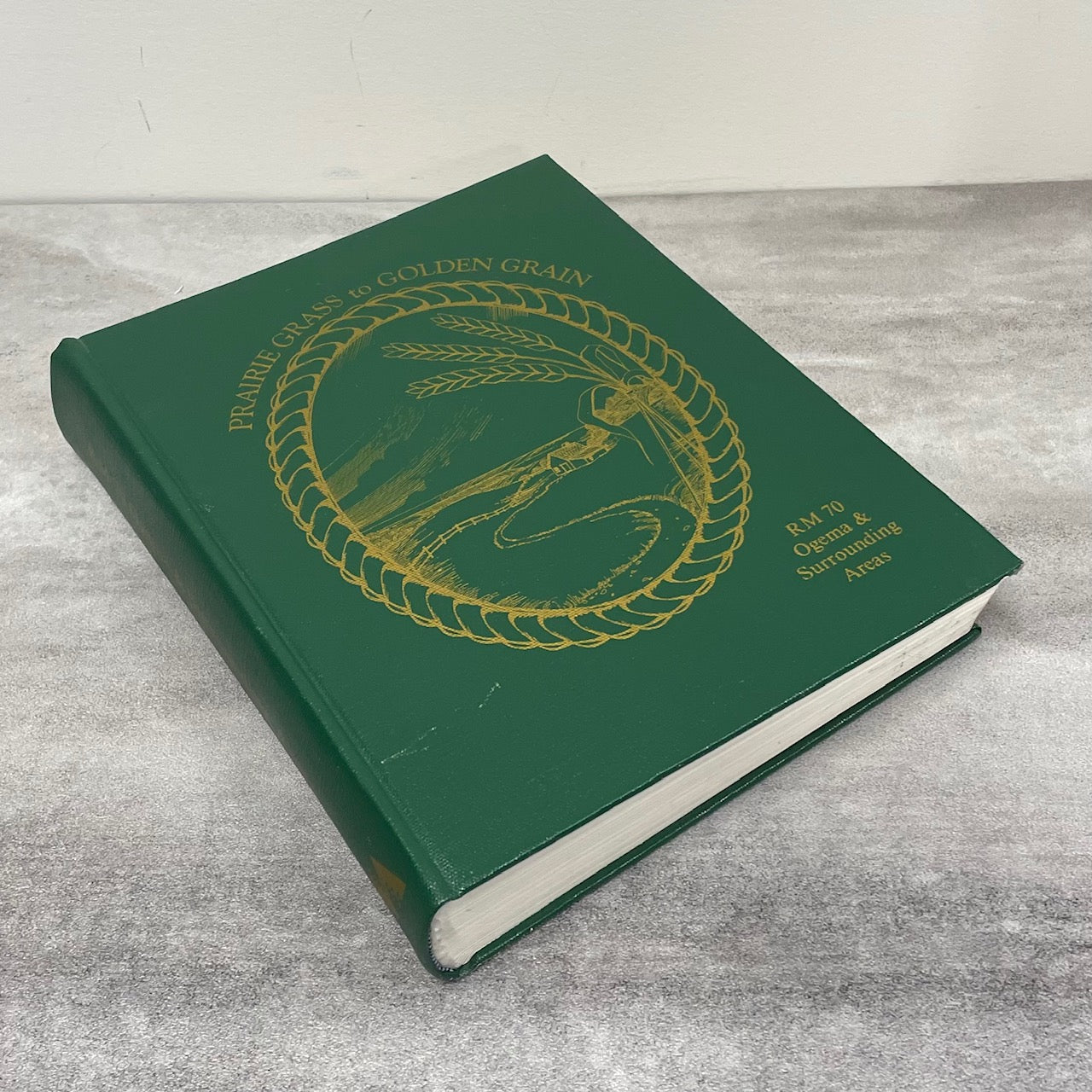 Prairie Grass Golden Grain Ogema Saskatchewan History Canada Canadian Used Book