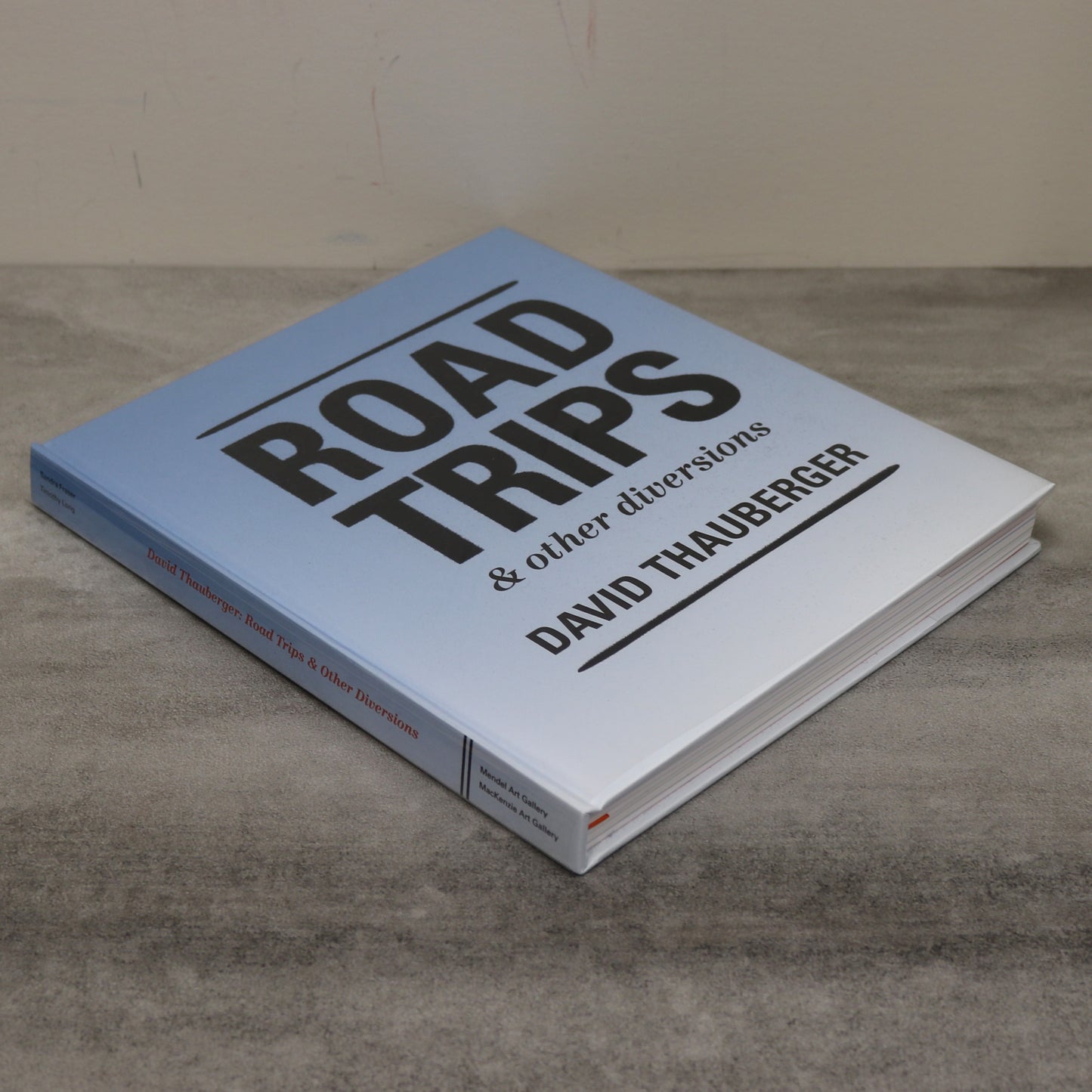 Road Trips David Thauberger Canada Painter Canadian Painting Artist Art Book