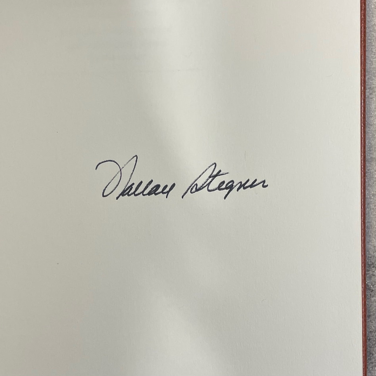 The Big Rock Candy Mountain Wallace Stegner Signed The Franklin Library Used Book