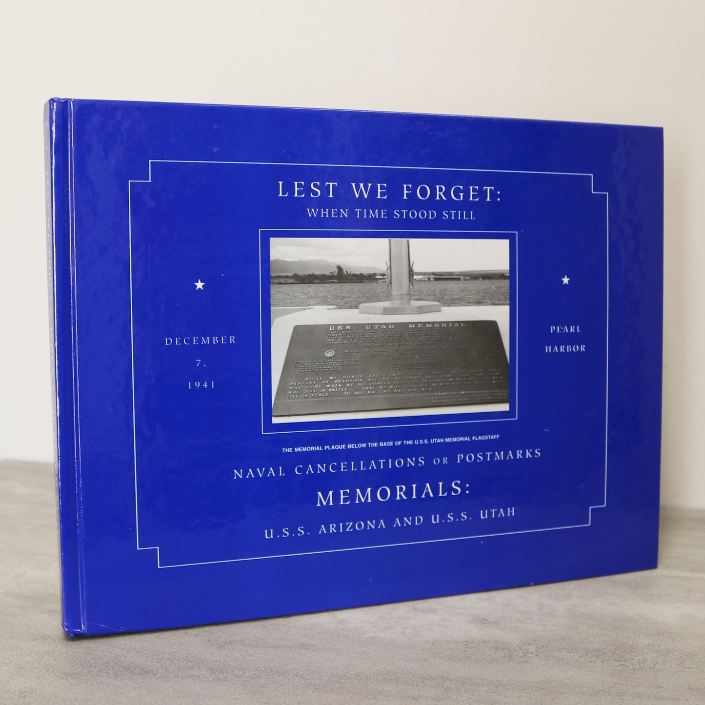 Naval Cancellations Postmarks U.S.S. Arizona Utah Pearl Harbour Military Navy History Book