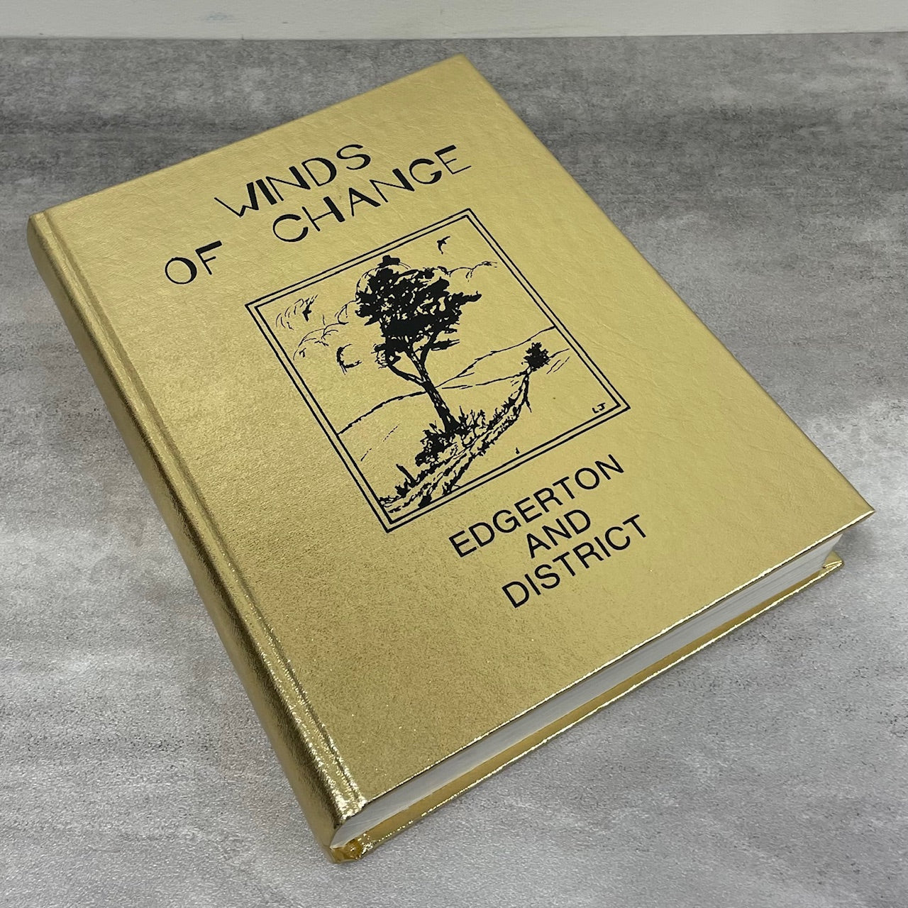 Winds of Change Edgerton Alberta Canada Canadian Local History Used Book