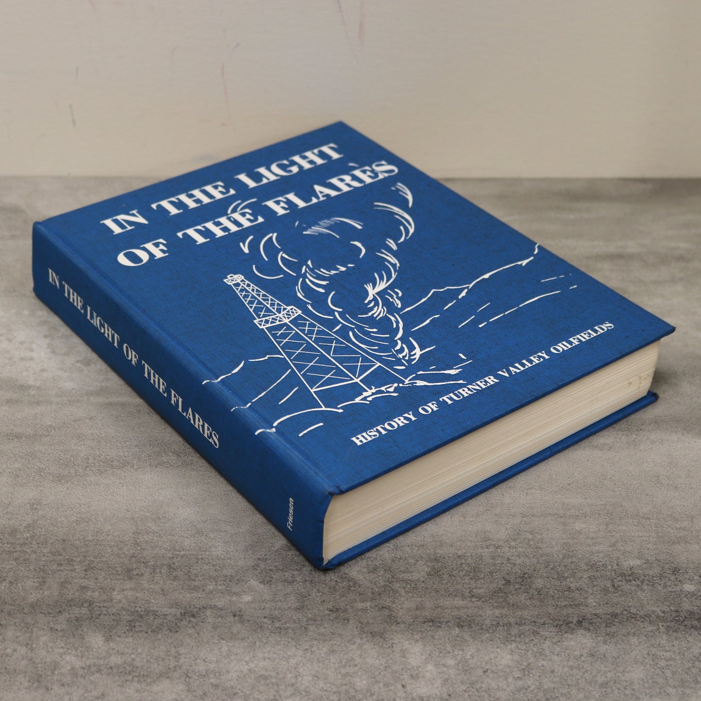 In the Light of the Flares Turner Valley Black Diamond Alberta History Canada Used Book