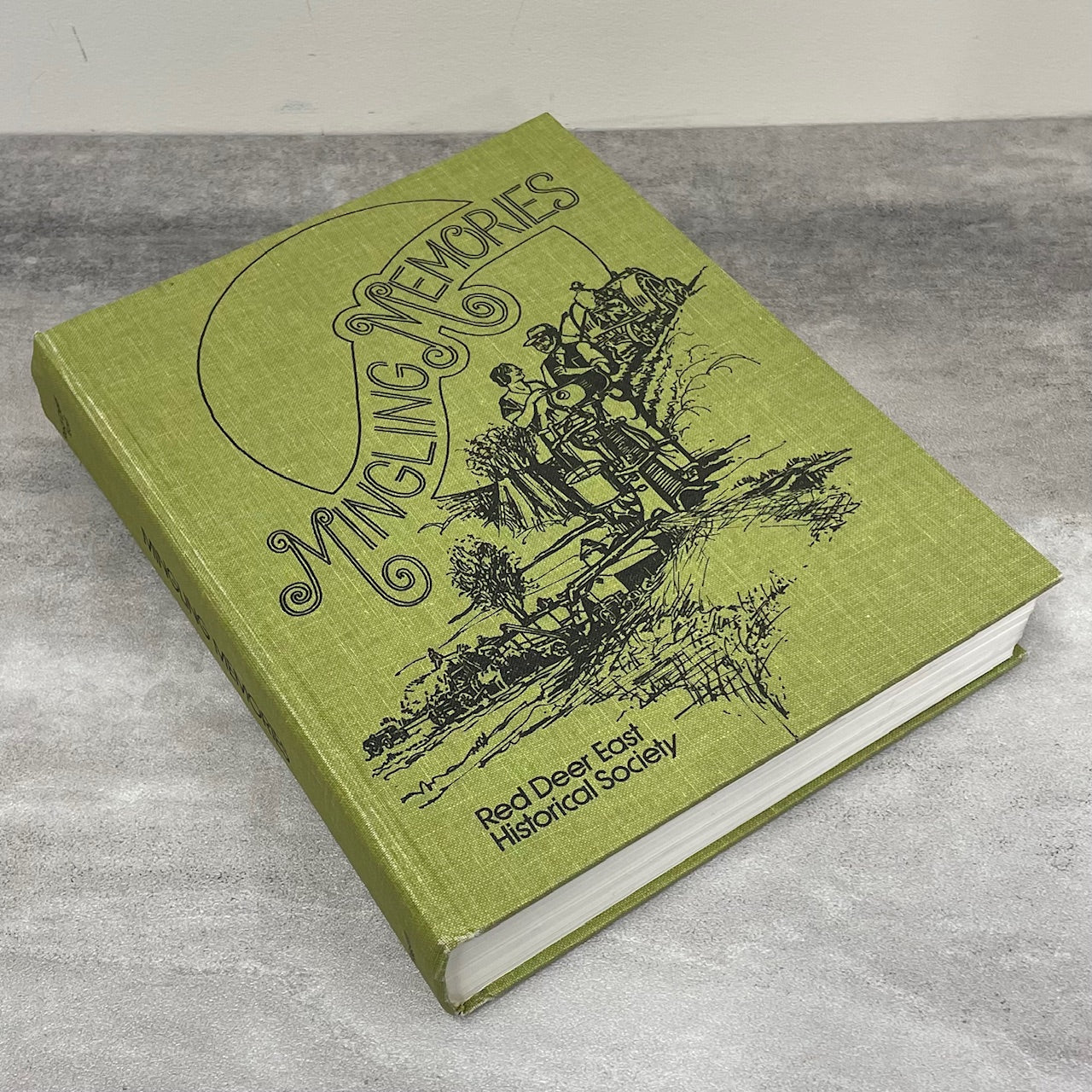 Mingling Memories Red Deer Alberta Canada Canadian Local History Used Book