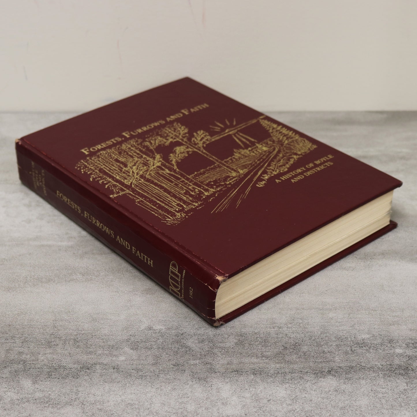 Forests Furrows Faith Boyle Alberta Canada Canadian Local History Used Book