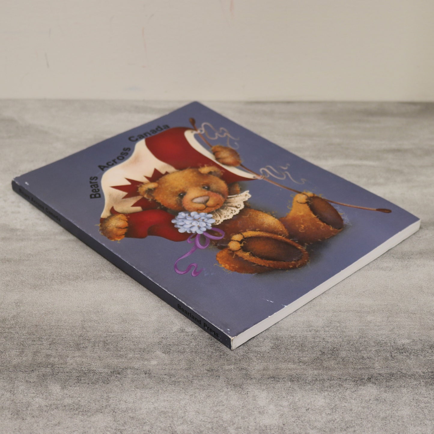 Bears Across Canada Canadian Craft Making Teddy Stuffie Crafting Sewing Used Book