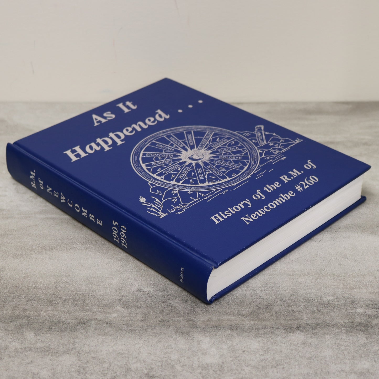 As it Happened Newcombe Madison Saskatchewan Canada Canadian Local History Book