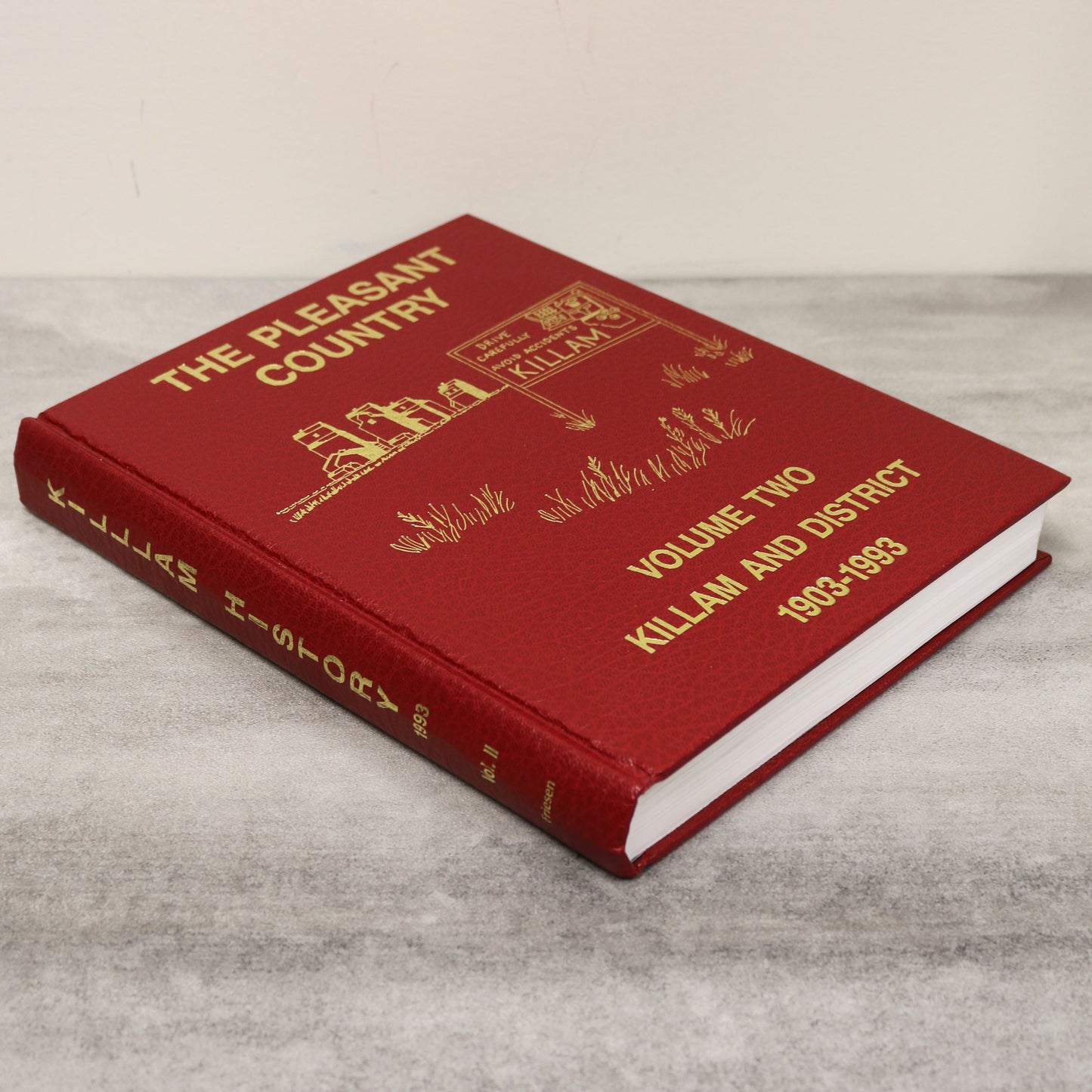 The Pleasant Country Vol 2 Killam History Alberta Canada Canadian Used Book