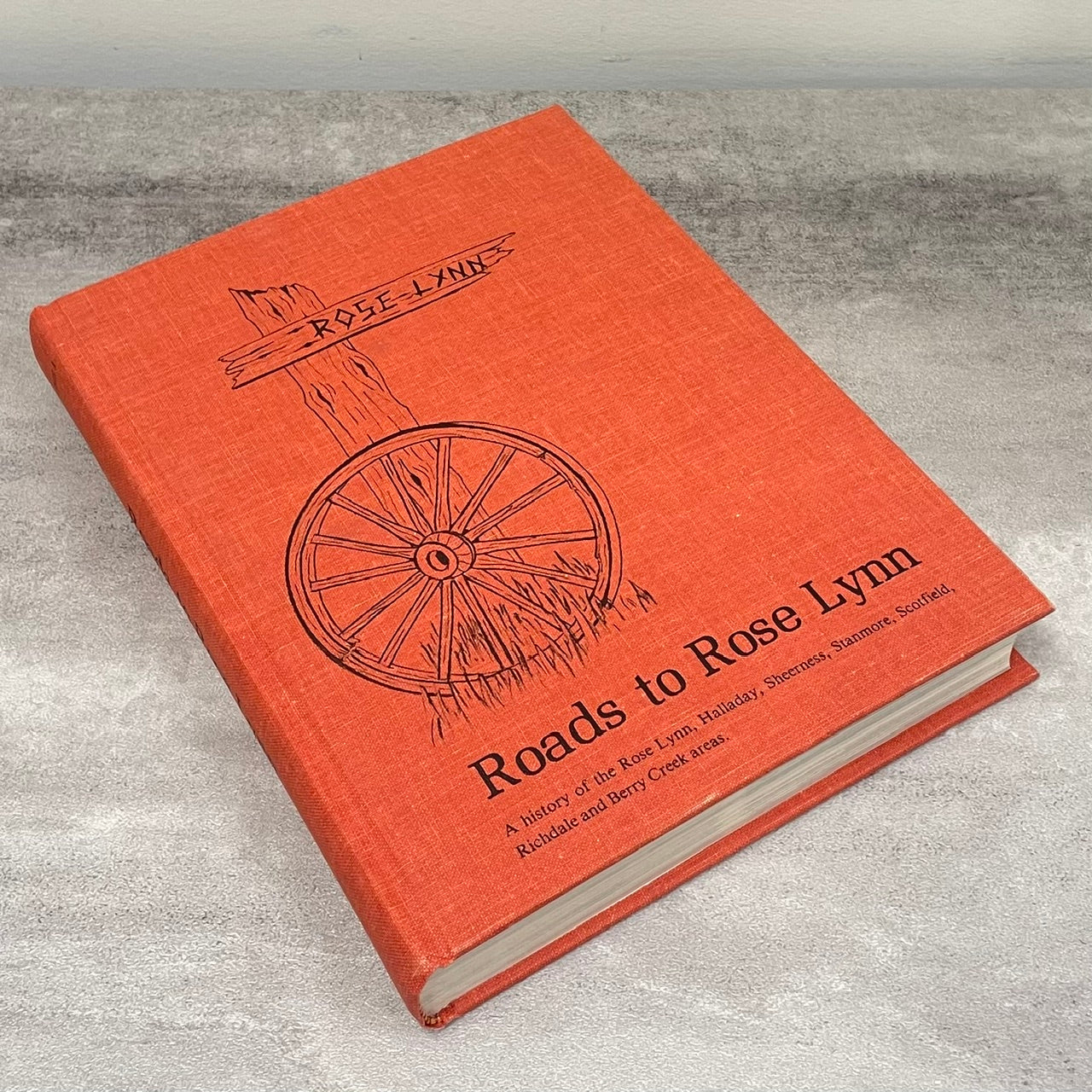 Roads Rose Lynn Sheerness Richdale Alberta Canada Canadian Local History Used Book