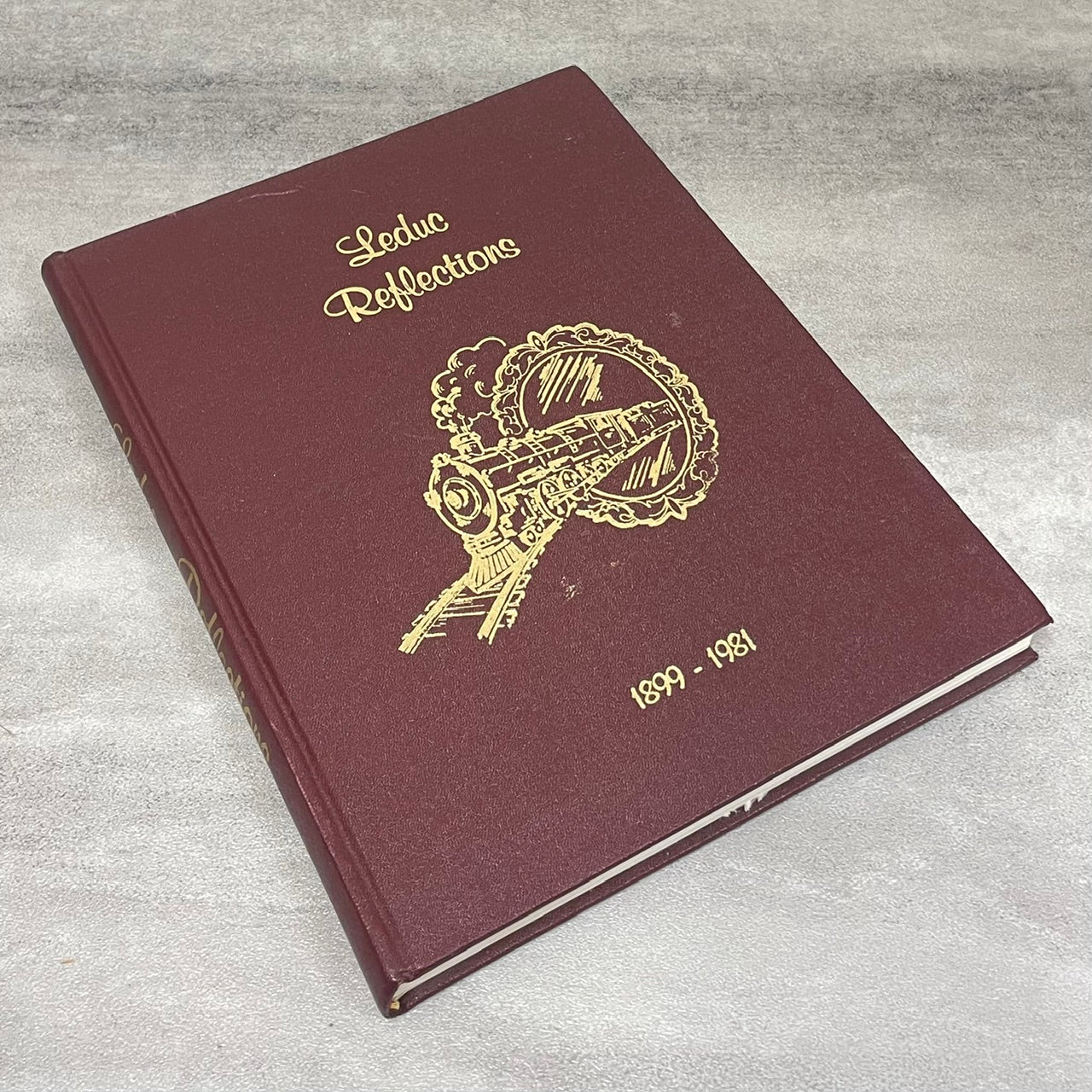 Leduc Reflections 1899 1981 Alberta Canada Canadian Town History Used Book