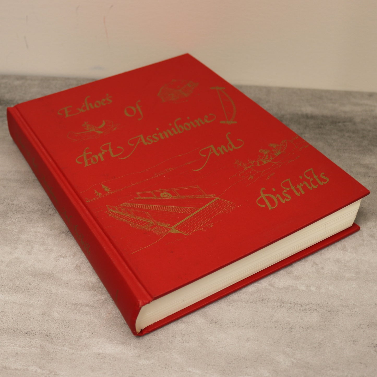 Echoes of Fort Assiniboine Alberta Canada Canadian Local History Used Book