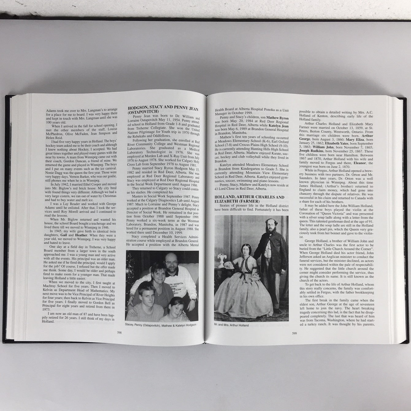 RM of Victoria Manitoba Canada Canadian Holland Community History Book