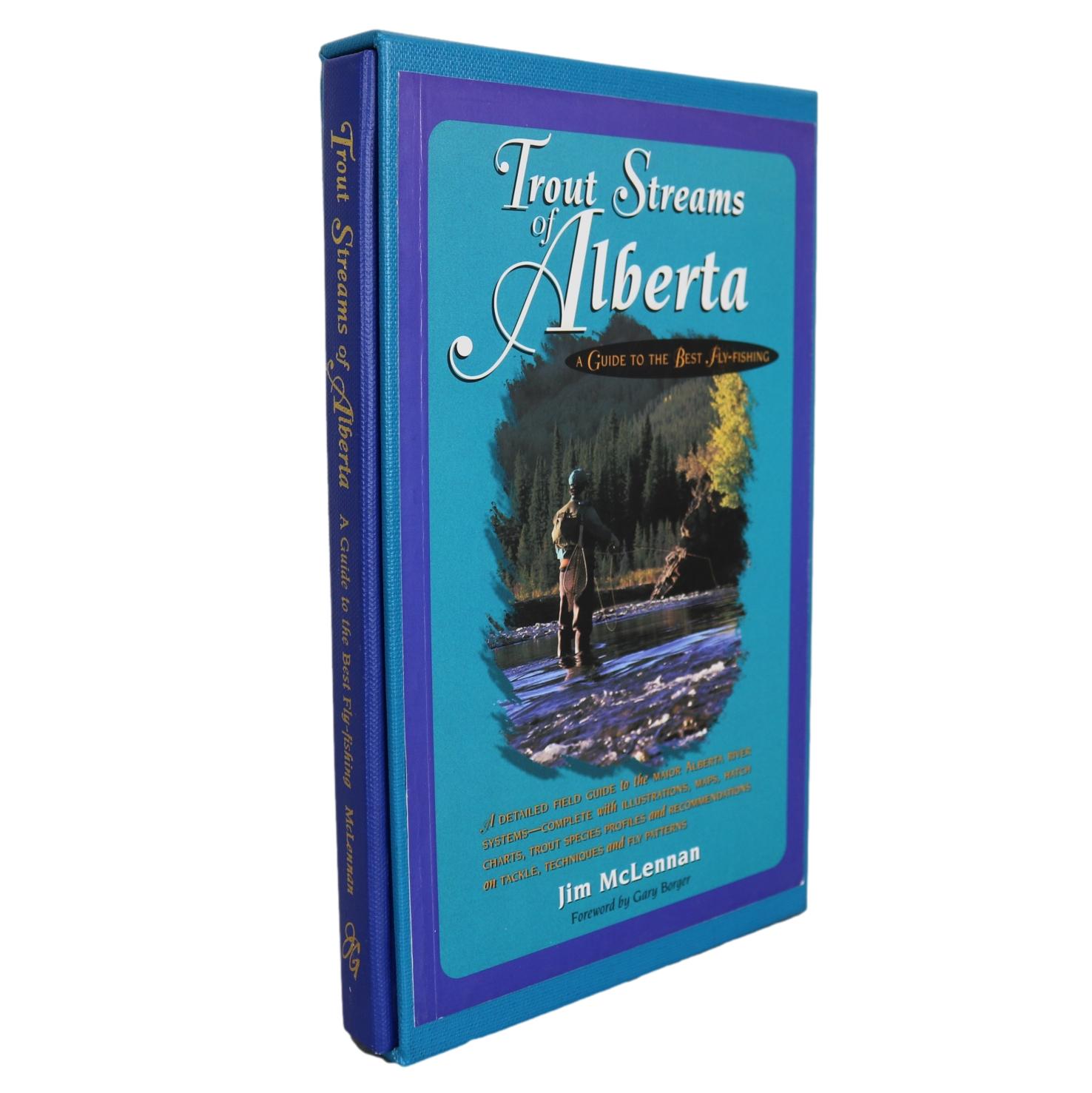 Trout Streams of Alberta Fly-Fishing Fish Techniques Tackle Guide Canada  Used Book