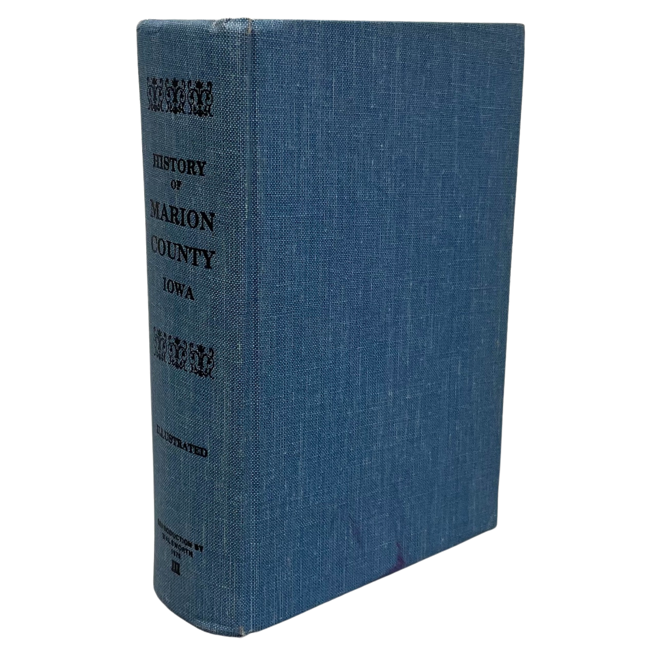 History of Marion County Iowa Knoxville Pella USA US United States Used Book