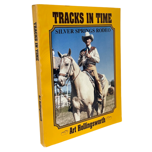 Tracks in Time Autobiography Rodeo Alberta Canada Canadian Farming Cowboy Book
