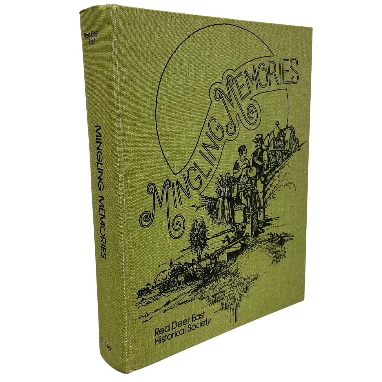 Mingling Memories Red Deer Alberta Canada Canadian Local History Used Book