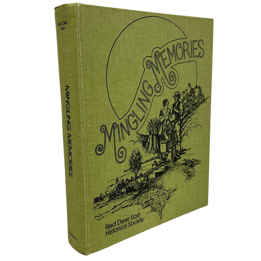 Mingling Memories Red Deer Alberta Canada Canadian Local History Used Book