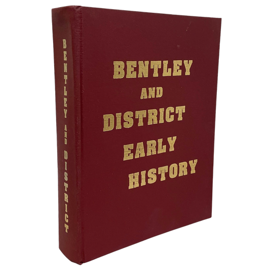 Bentley District Early Local History Lacombe County Alberta Canada Canadian Used Book