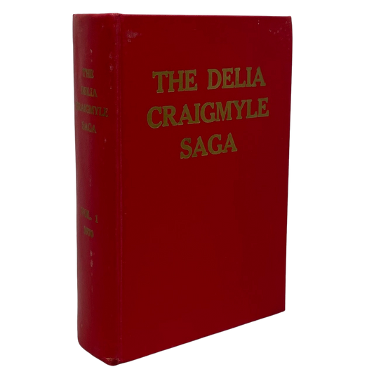 Delia Craigmyle Saga Vol 1 Alberta Canada Canadian Local History Used Book