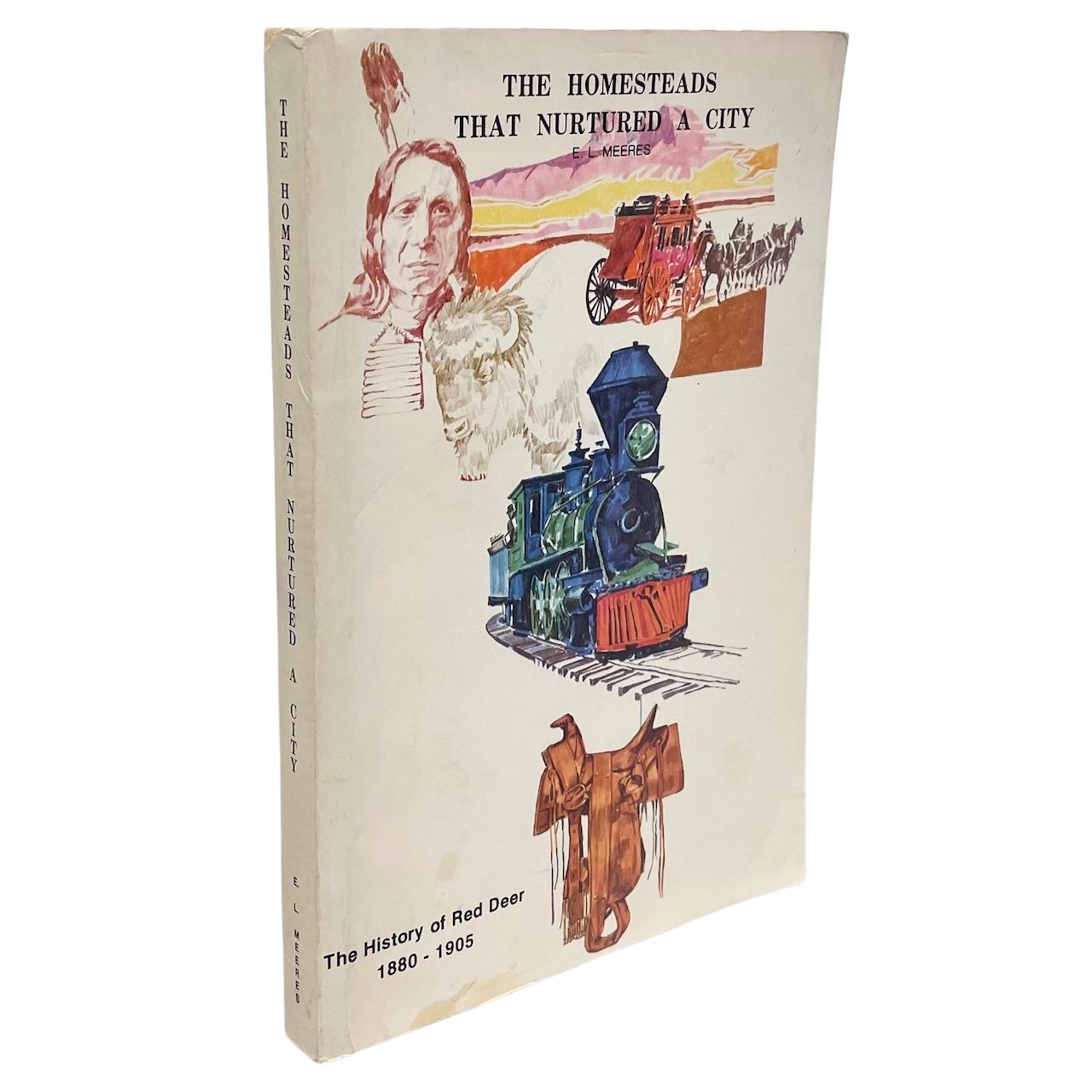 Homesteads Nurtured a City Red Deer Alberta Canada Canadian Local History Book