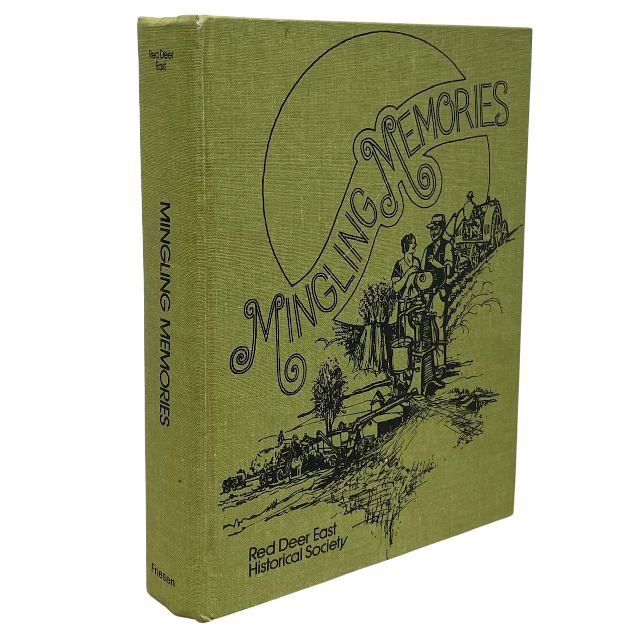 Mingling Memories Red Deer Alberta Canada Canadian Local History Used Book