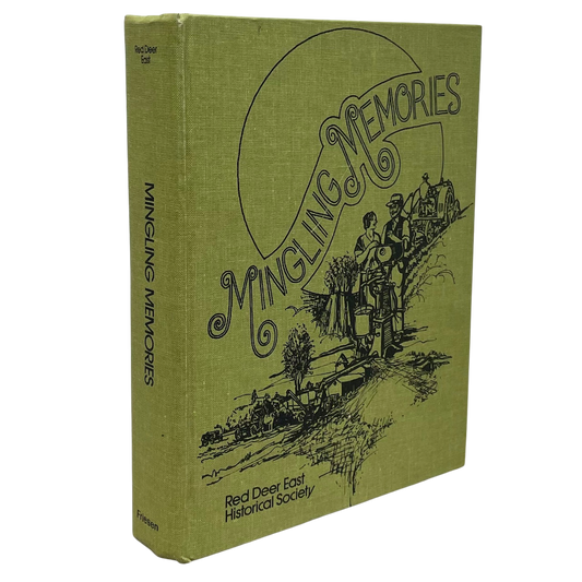 Mingling Memories Red Deer Alberta Canada Canadian Local History Used Book