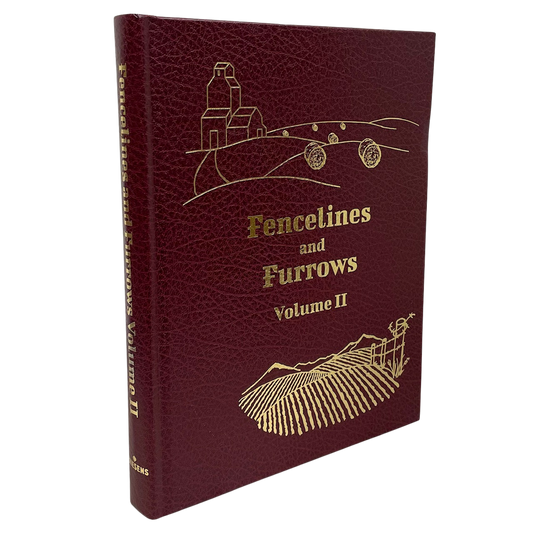 Fencelines and Furrows Vol II Blackie Brant Farrow Alberta History Canada Book