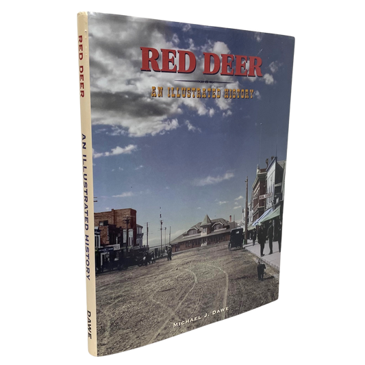 Red Deer Alberta Canada Canadian Illustrated Pictorial Local History Used Book