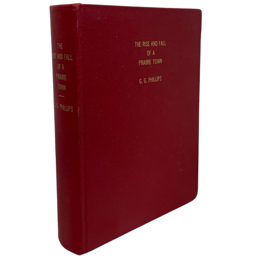 Rise Fall Prairie Town Lauder Manitoba Canada Canadian History Used Book