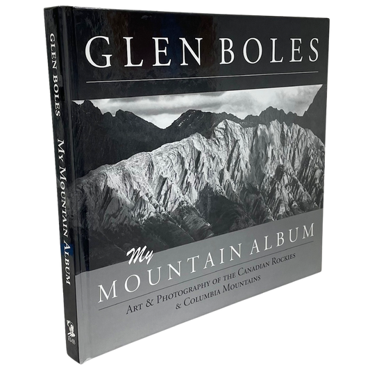 Glen Boles Mountain Album Canada Canadian Rockies Photography Art Used Book
