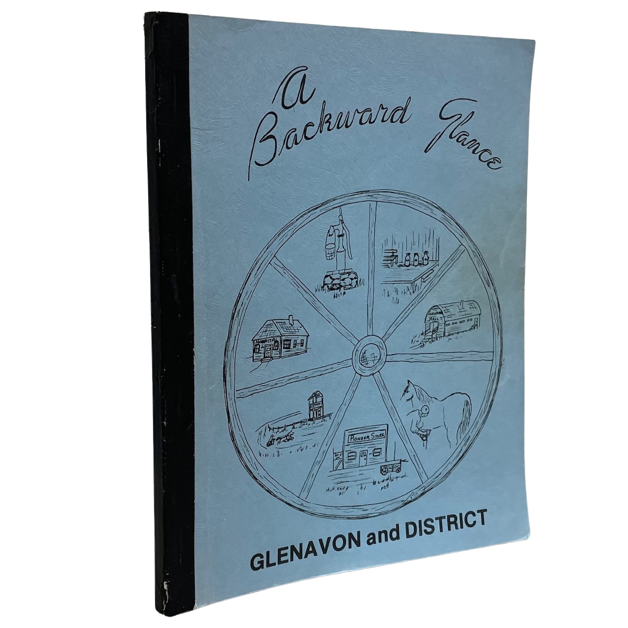 A Backward Glance Glenavon Saskatchewan Canada Canadian History Used Book
