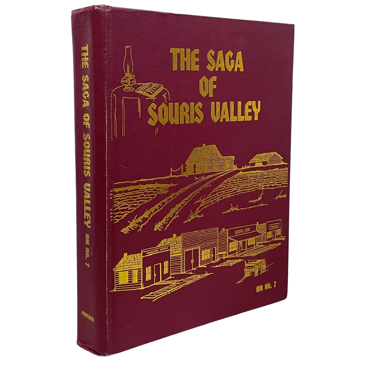 Saga of Souris Valley Saskatchewan Canada Canadian Local History Used Book