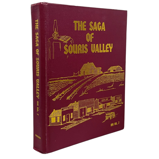 Saga of Souris Valley Saskatchewan Canada Canadian Local History Used Book