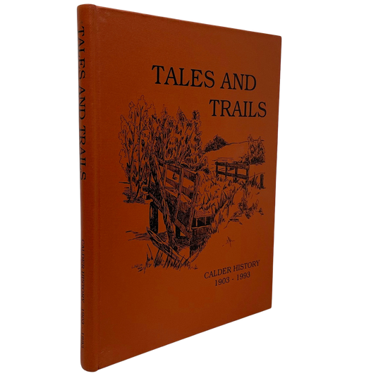 Tales and Trails Calder Alberta History Canada Canadian Red Deer Used Book