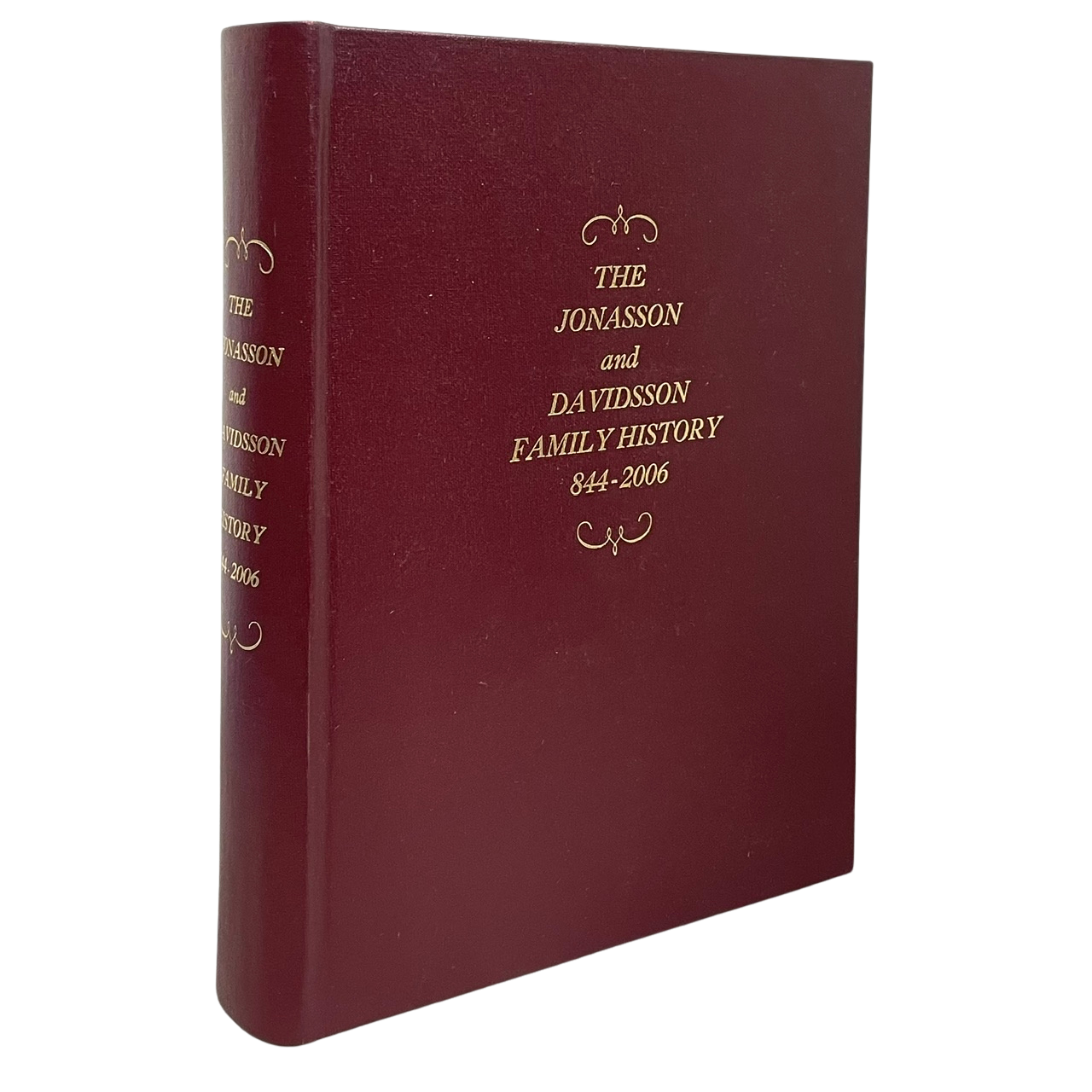Jonasson Davidsson Family History 844-2006 Iceland Viking Genealogy Used Book