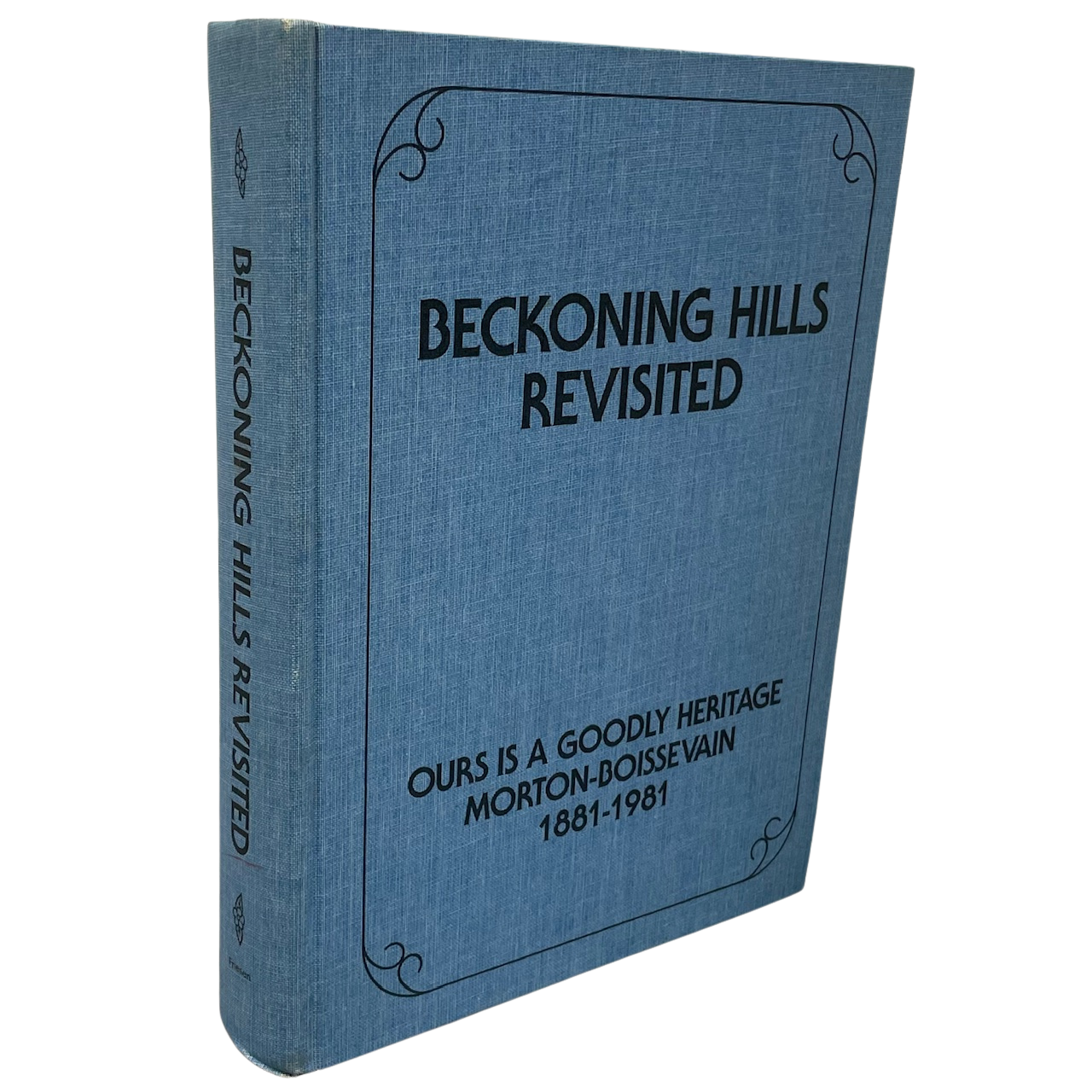 Beckoning Hills Revisited Morton Boissevain Manitoba History Canada Used Book