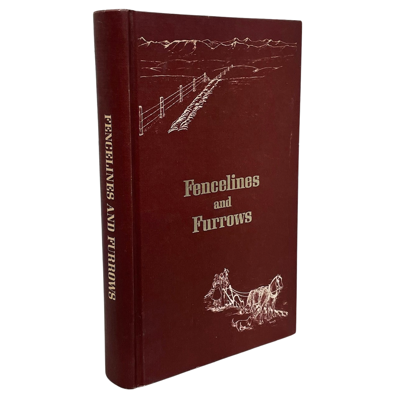 Fencelines and Furrows Blackie Herronton Alberta Canada Canadian Local History Book