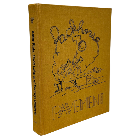 Packhorse Pavement Buck Lake Alder Flats Alberta Canada Canadian Local History Book