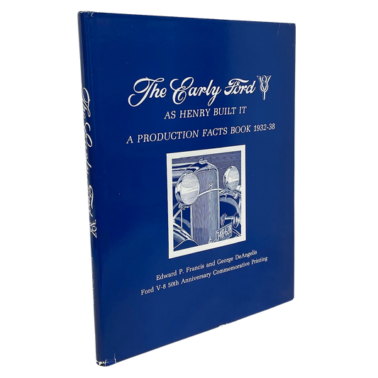 Early Ford V8 Motor Company Car Automobile Restoration Engine History Used Book
