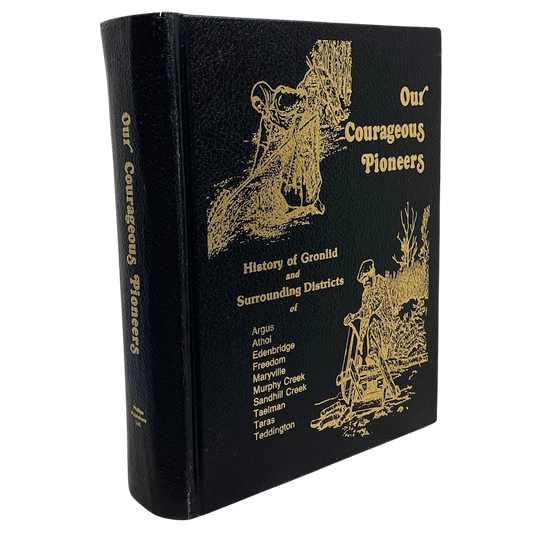 Our Courageous Pioneers Gronlid Saskatchewan Canada History Used Book