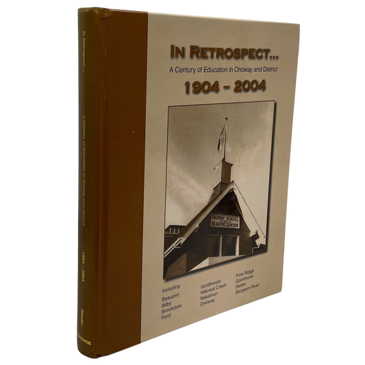 In Retrospect Onoway Beaupre Alberta Education History Canada Used Book